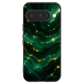 Picasee crna silikonska maskica za Google Pixel 10 - Emerald