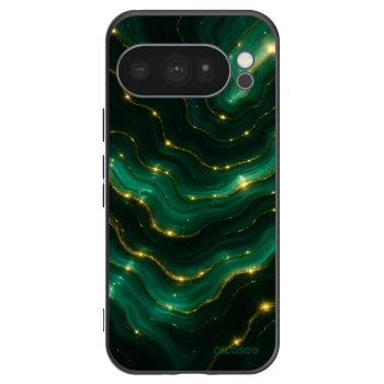 Picasee crna silikonska maskica za Google Pixel 10 Pro - Emerald