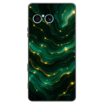 Picasee crna silikonska maskica za Sony Xperia 10 VII - Emerald