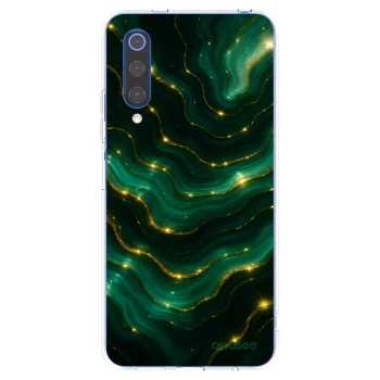 Picasee silikonska prozirna maskica za Xiaomi Mi 9 SE - Emerald