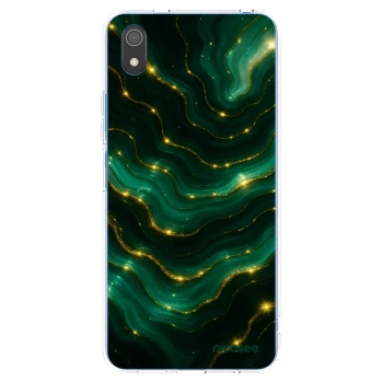 Picasee silikonska prozirna maskica za Xiaomi Redmi 7A - Emerald