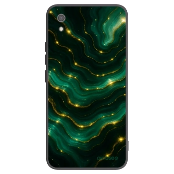 Picasee crna silikonska maskica za Xiaomi Redmi 7A - Emerald