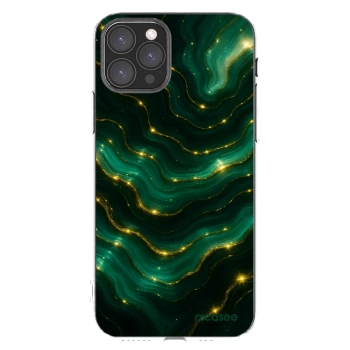 Picasee silikonska prozirna maskica za Apple iPhone 11 Pro - Emerald