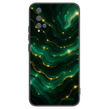 Picasee crna silikonska maskica za Huawei Nova 5T - Emerald