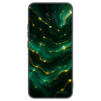 Picasee crna silikonska maskica za Xiaomi Redmi Note 9 Pro - Emerald