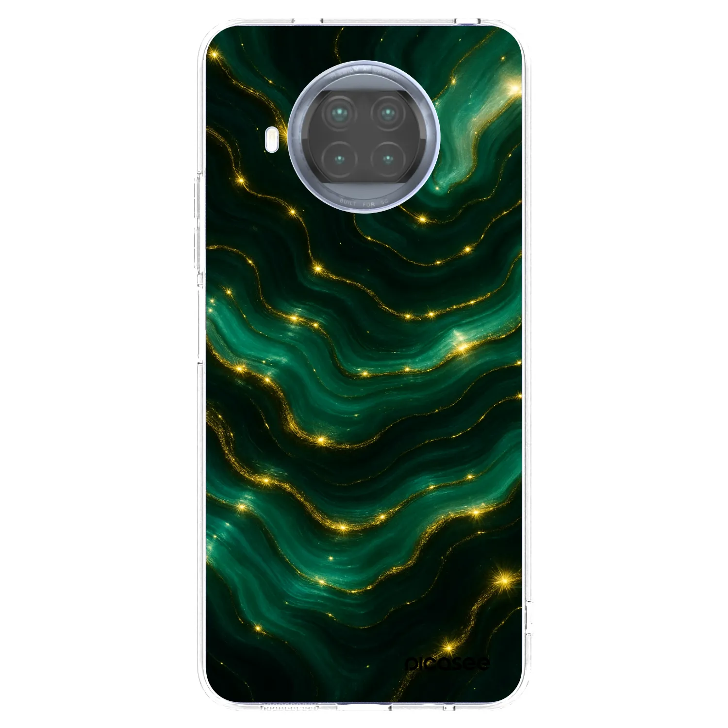 Picasee silikonska prozirna maskica za Xiaomi Mi 10T Lite - Emerald