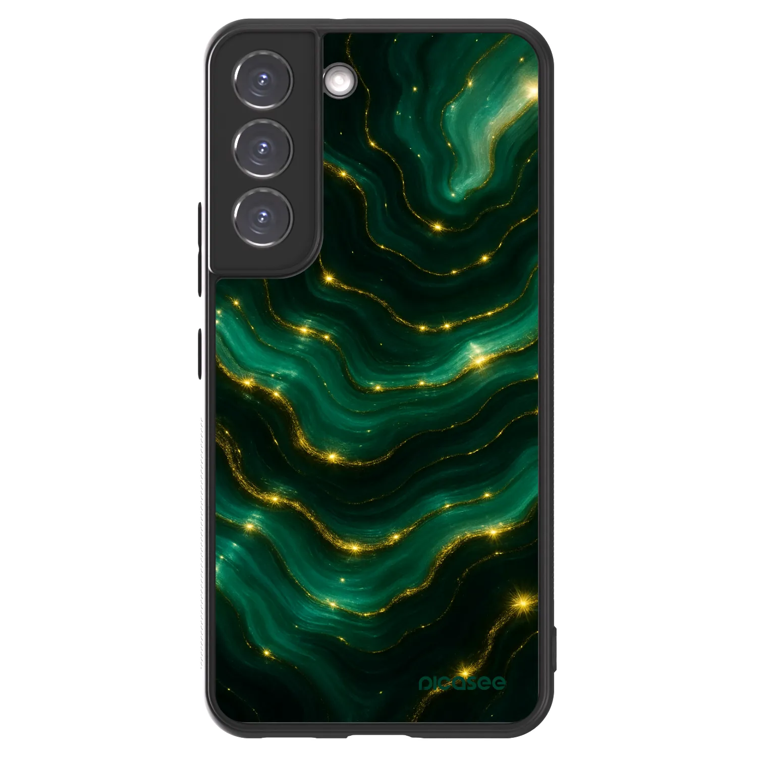 Picasee ULTIMATE CASE za Samsung Galaxy S22 5G - Emerald