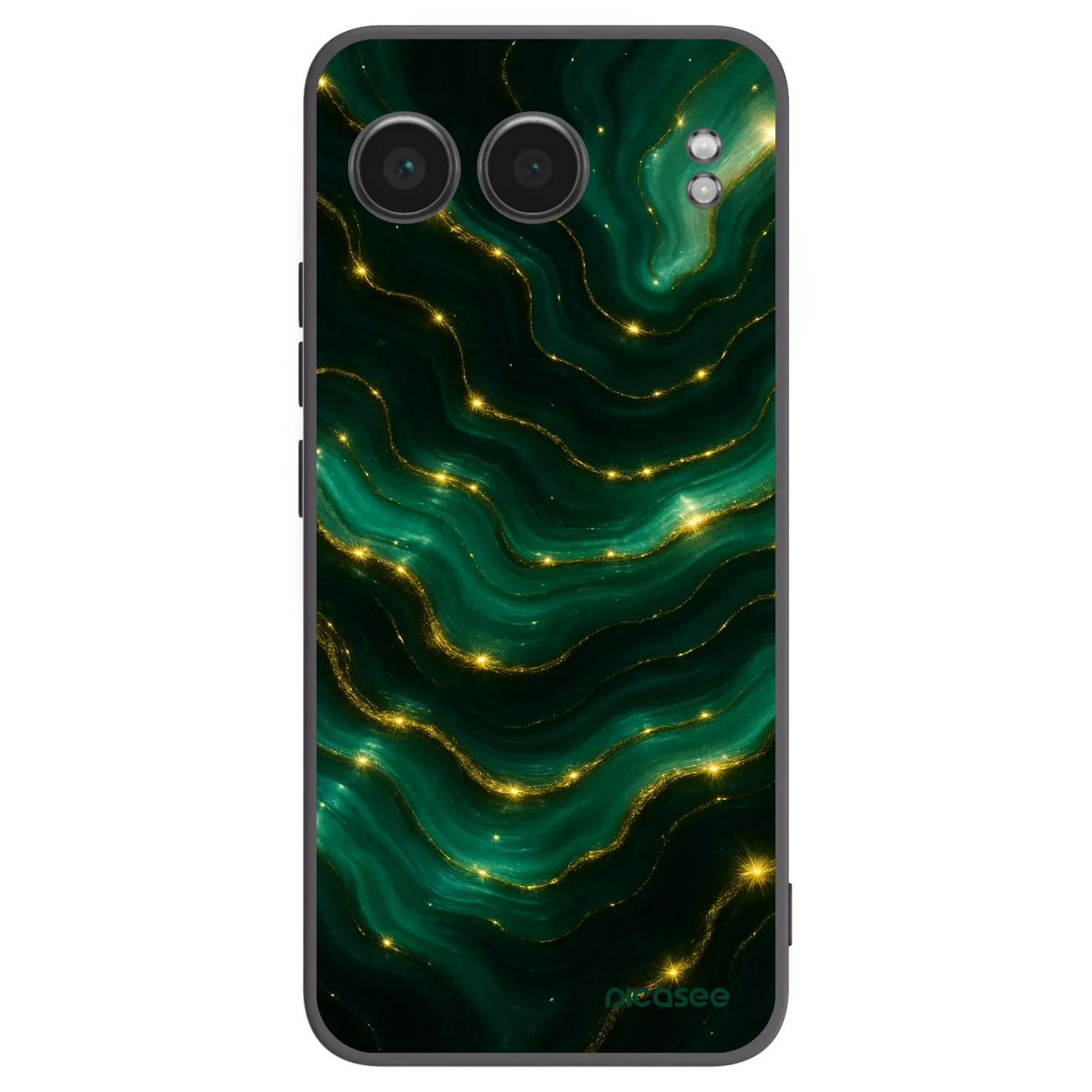 Picasee crna silikonska maskica za OnePlus Nord 4 - Emerald