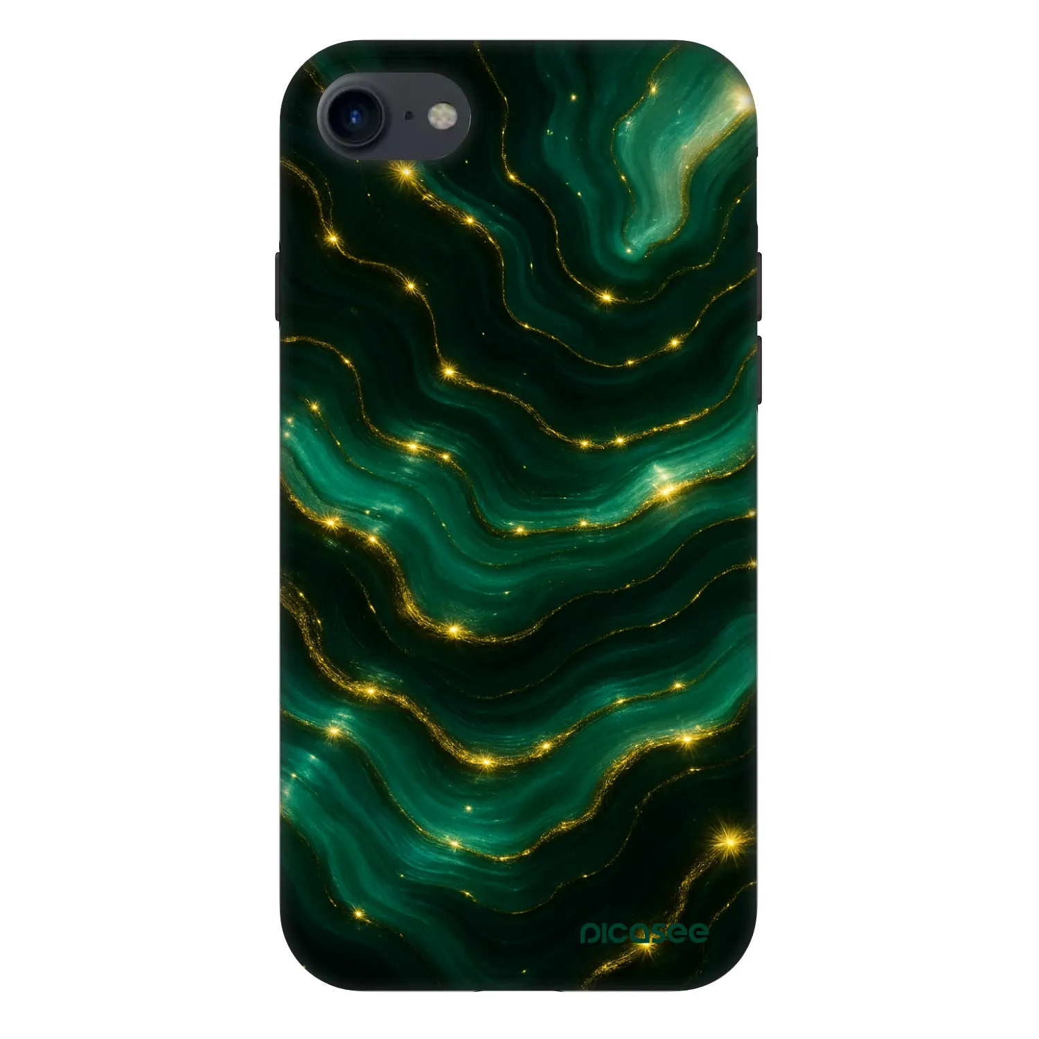 Picasee Fashion Case za Apple iPhone SE 2022 - Emerald