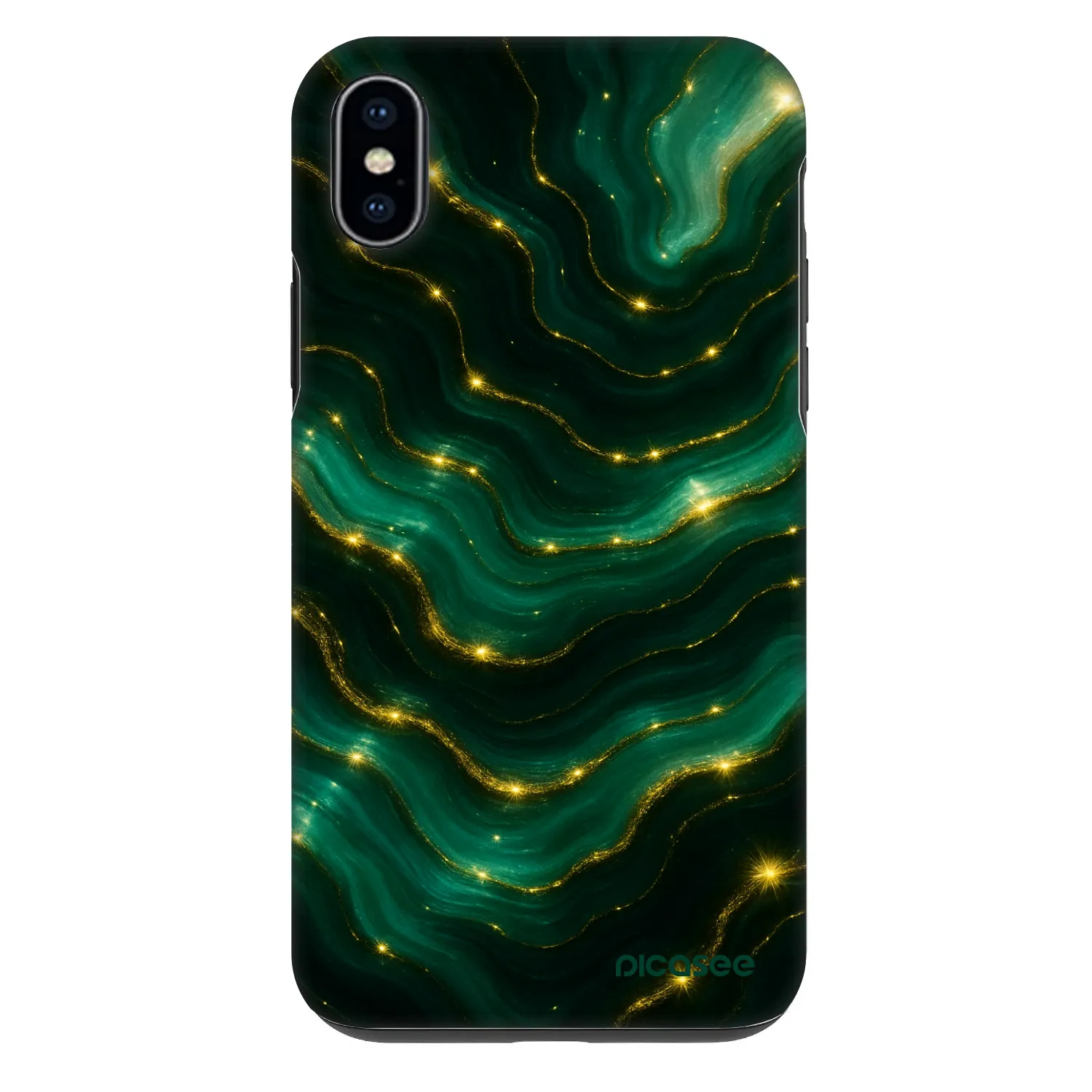 Picasee Fashion Case za Apple iPhone XS Max - Emerald