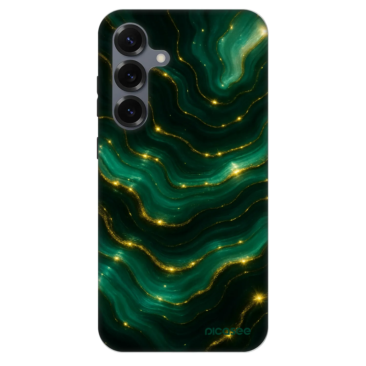 Picasee Fashion Case PowerShare pro Samsung Galaxy S25+ 5G - Emerald