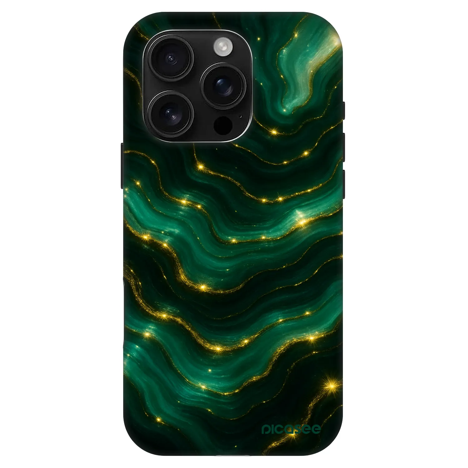 Picasee Fashion Case MagSafe za Apple iPhone 16 Pro - Emerald