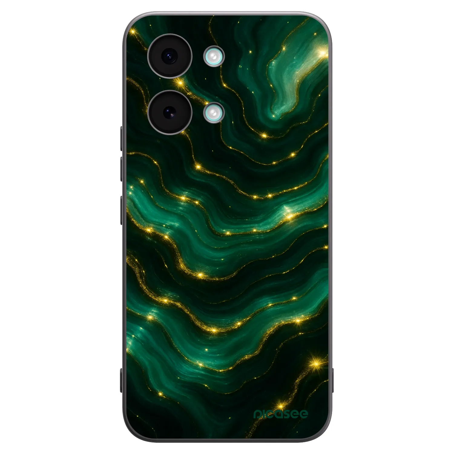 Picasee crna silikonska maskica za Xiaomi Poco X8 Pro Max - Emerald