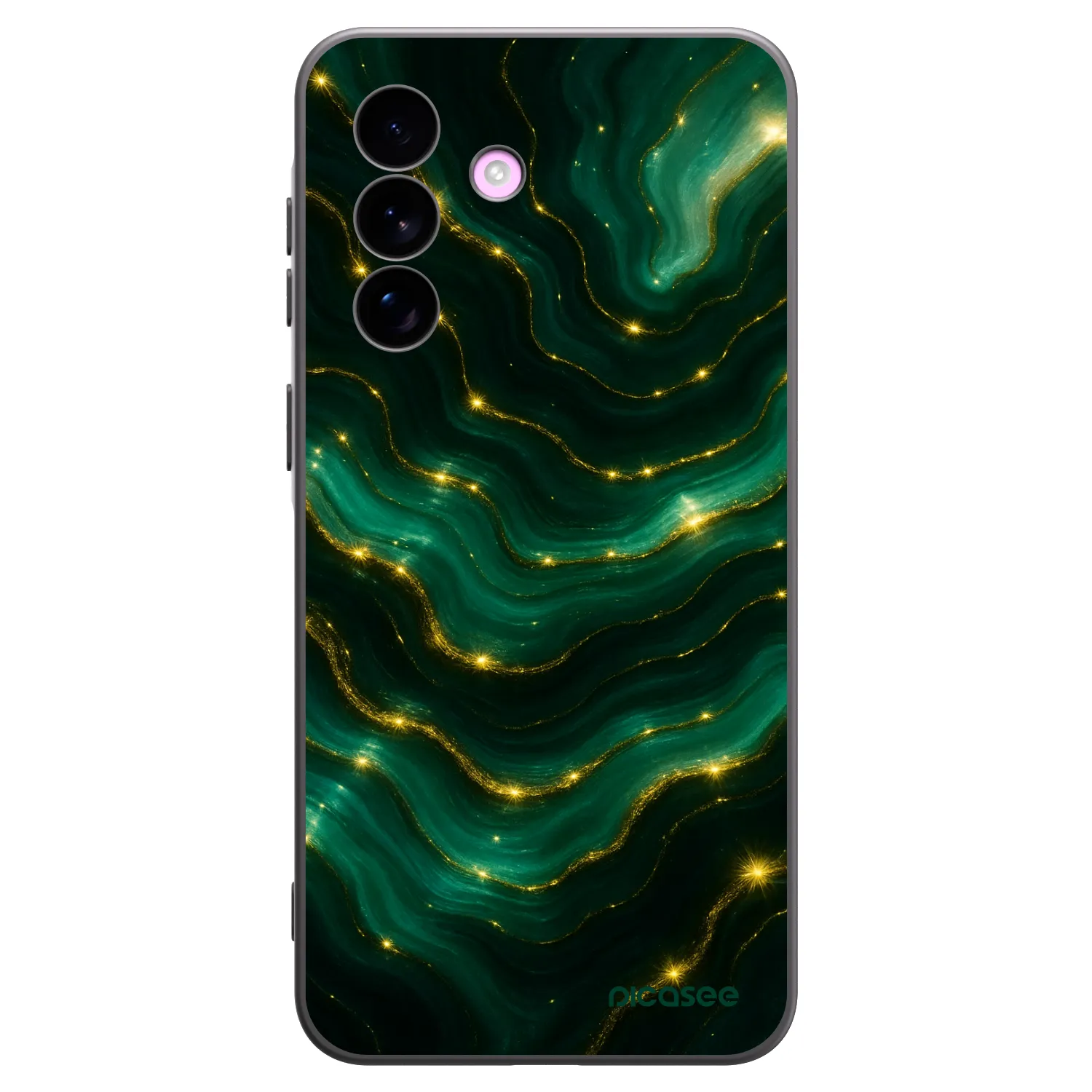 Picasee crna silikonska maskica za Samsung Galaxy A57 5G - Emerald