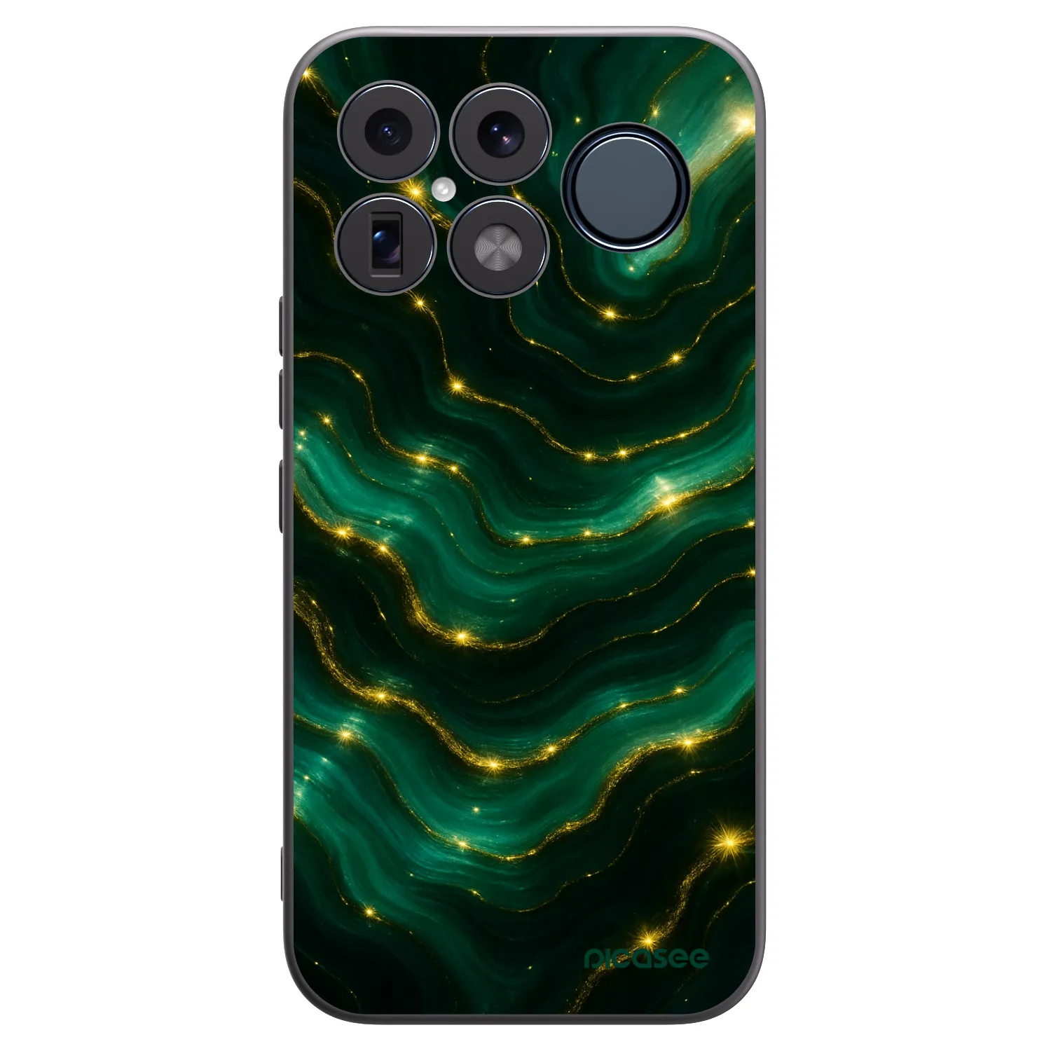 Picasee crna silikonska maskica za Xiaomi Poco F8 Ultra - Emerald