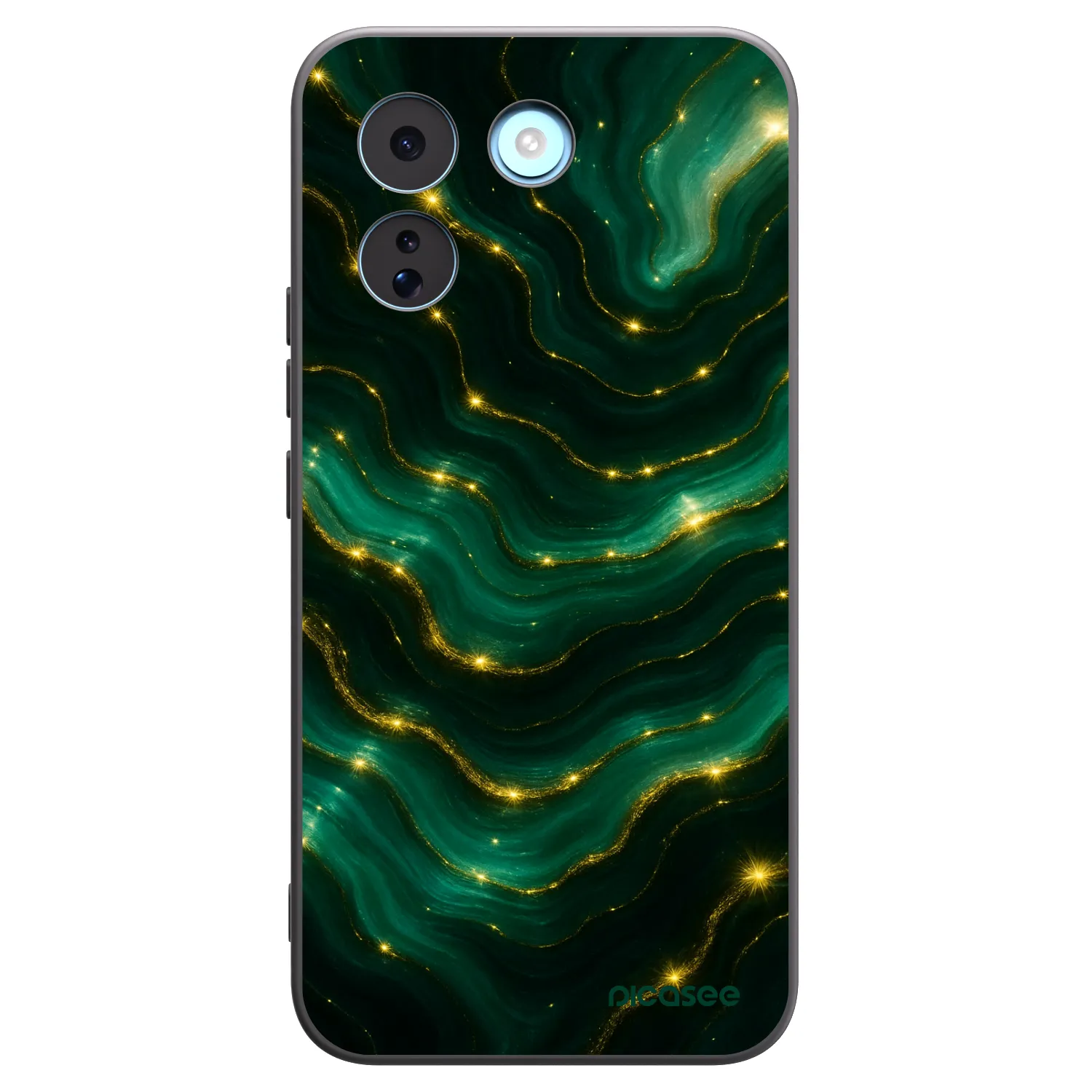 Picasee crna silikonska maskica za Xiaomi Redmi Note 17 Pro MAX 5G - Emerald