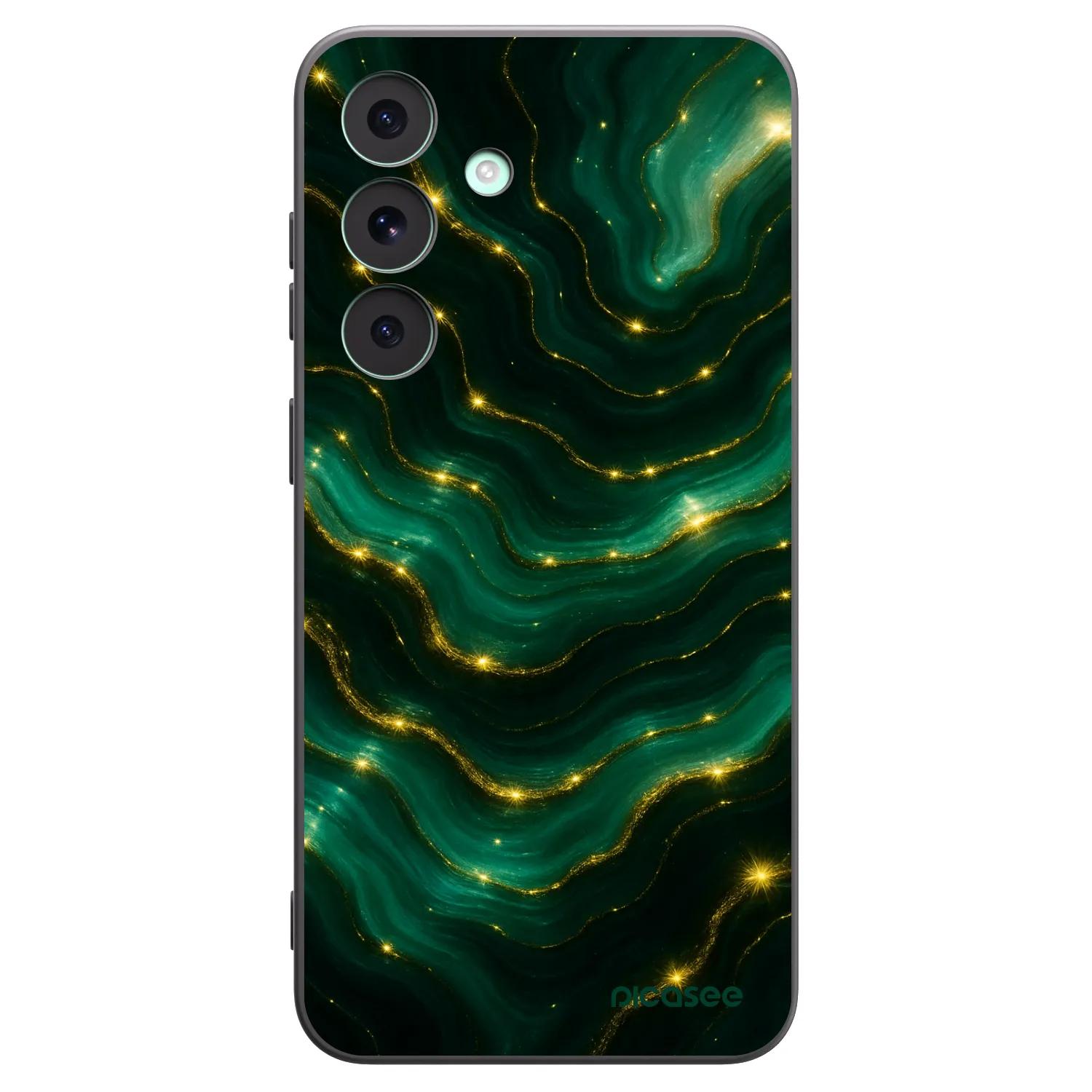 Picasee crna silikonska maskica za Samsung Galaxy S26 FE - Emerald