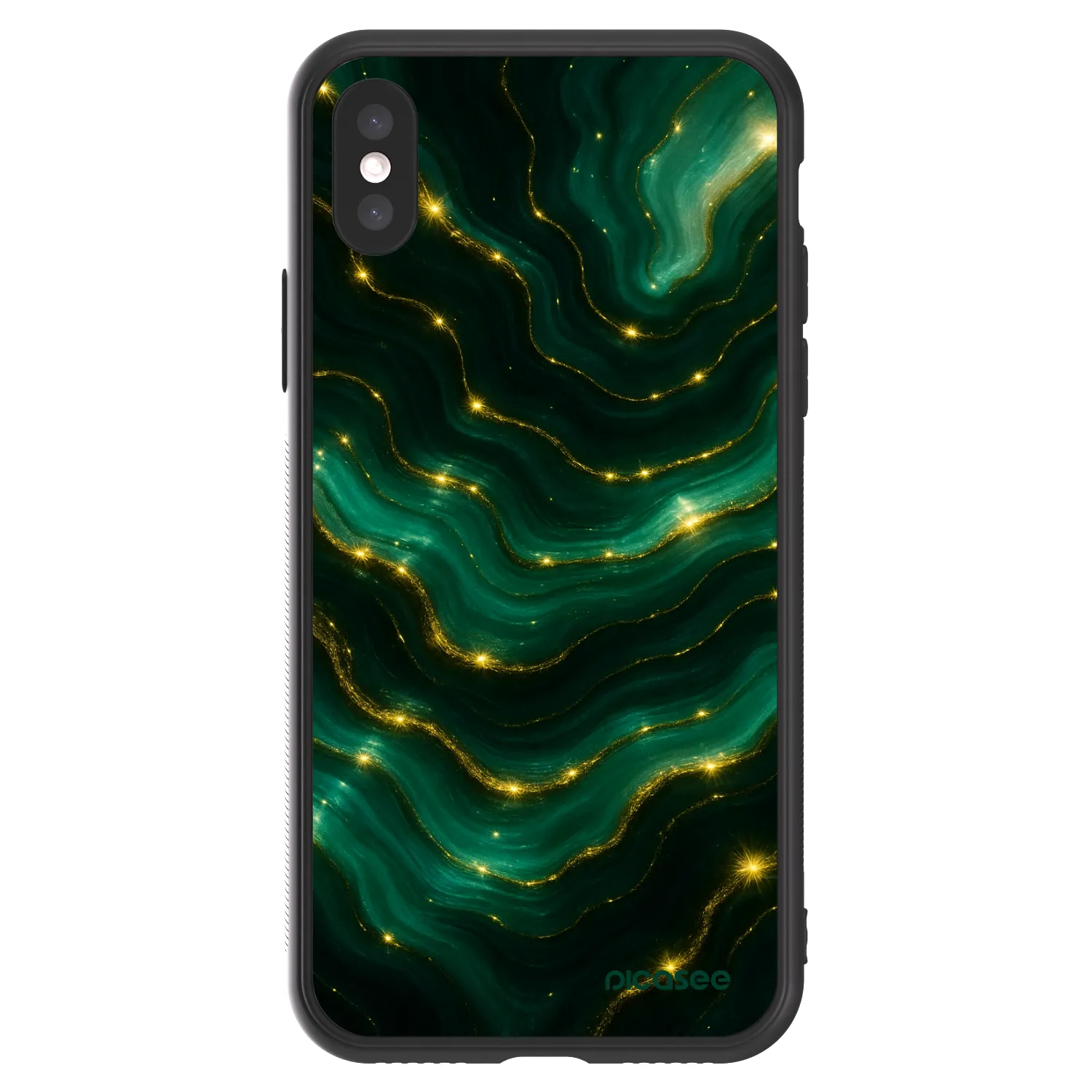 Picasee ULTIMATE CASE za Apple iPhone X/XS - Emerald
