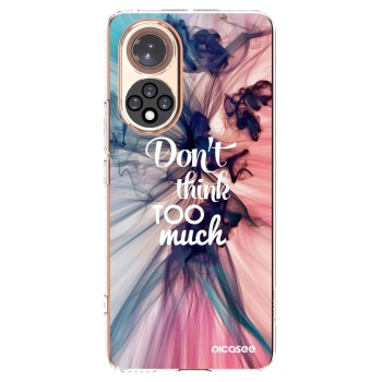 Picasee silikonska prozirna maskica za Honor 50 5G - Don't think TOO much