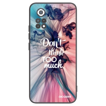Picasee crna silikonska maskica za Xiaomi Poco X4 Pro 5G - Don't think TOO much