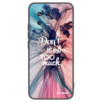 Picasee crna silikonska maskica za Xiaomi 13 Pro - Don't think TOO much