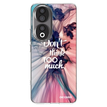 Picasee silikonska prozirna maskica za Honor 90 5G - Don't think TOO much