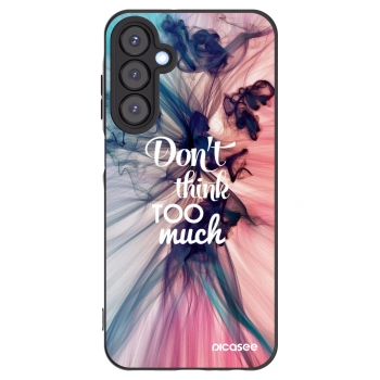 Picasee crna silikonska maskica za Samsung Galaxy A25 A256B 5G - Don't think TOO much