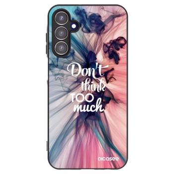 Picasee crna silikonska maskica za Samsung Galaxy A15 A155F 4G - Don't think TOO much