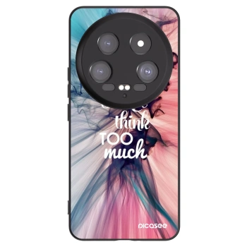 Picasee crna silikonska maskica za Xiaomi 14 Ultra - Don't think TOO much