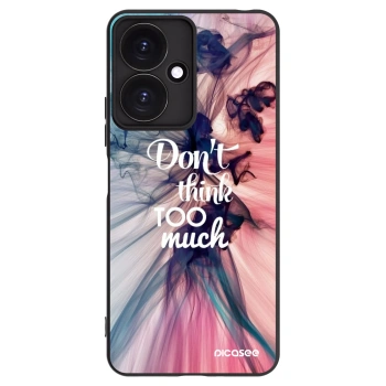 Picasee crna silikonska maskica za Xiaomi Redmi 13C 5G - Don't think TOO much