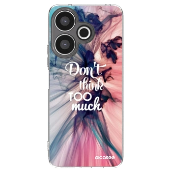 Picasee silikonska prozirna maskica za Xiaomi Redmi 13 4G - Don't think TOO much