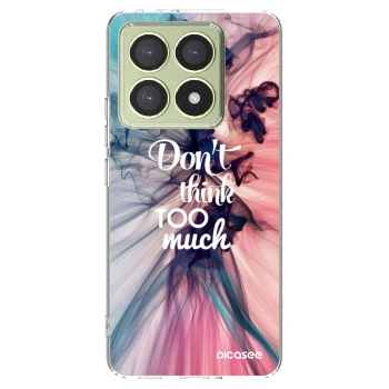 Picasee silikonska prozirna maskica za Xiaomi 14T - Don't think TOO much