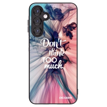 Picasee crna silikonska maskica za Samsung Galaxy A16 5G - Don't think TOO much