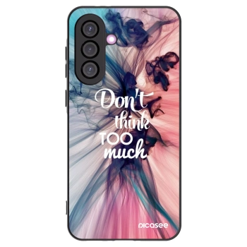 Picasee crna silikonska maskica za Samsung Galaxy A56 5G A566B - Don't think TOO much