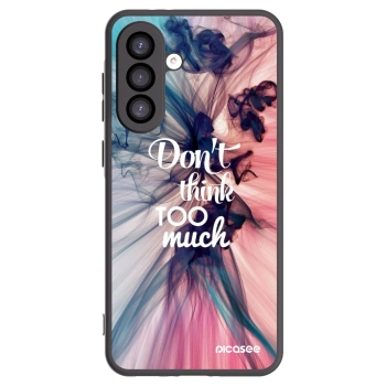 Picasee crna silikonska maskica za Samsung Galaxy A26 5G A266B - Don't think TOO much