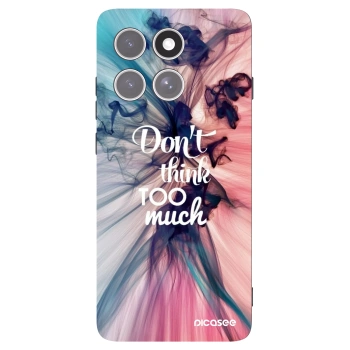 Picasee crna silikonska maskica za Motorola Edge 60 Pro - Don't think TOO much