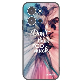 Picasee crna silikonska maskica za Xiaomi Redmi 15C 4G - Don't think TOO much