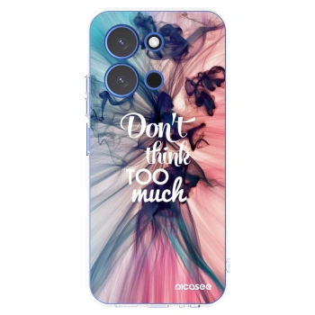 Picasee silikonska prozirna maskica za Xiaomi Redmi 15C 4G - Don't think TOO much