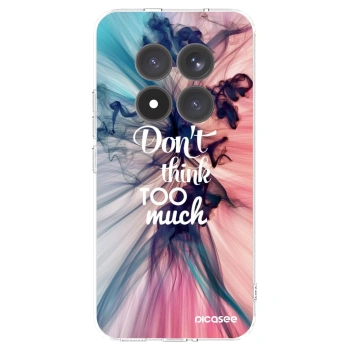 Picasee silikonska prozirna maskica za Xiaomi Redmi Note 15 Pro+ - Don't think TOO much