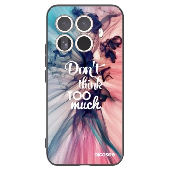 Picasee crna silikonska maskica za Xiaomi 15T Pro - Don't think TOO much