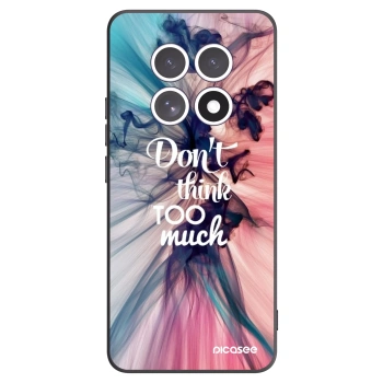 Picasee crna silikonska maskica za Xiaomi Redmi Note 15 - Don't think TOO much