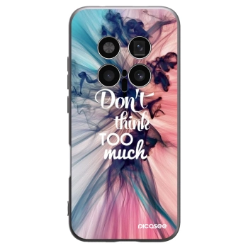 Picasee crna silikonska maskica za Honor Magic8 Pro 5G - Don't think TOO much