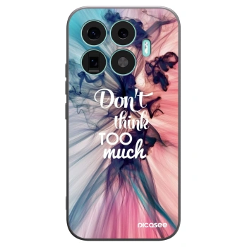 Picasee crna silikonska maskica za Xiaomi 17T - Don't think TOO much
