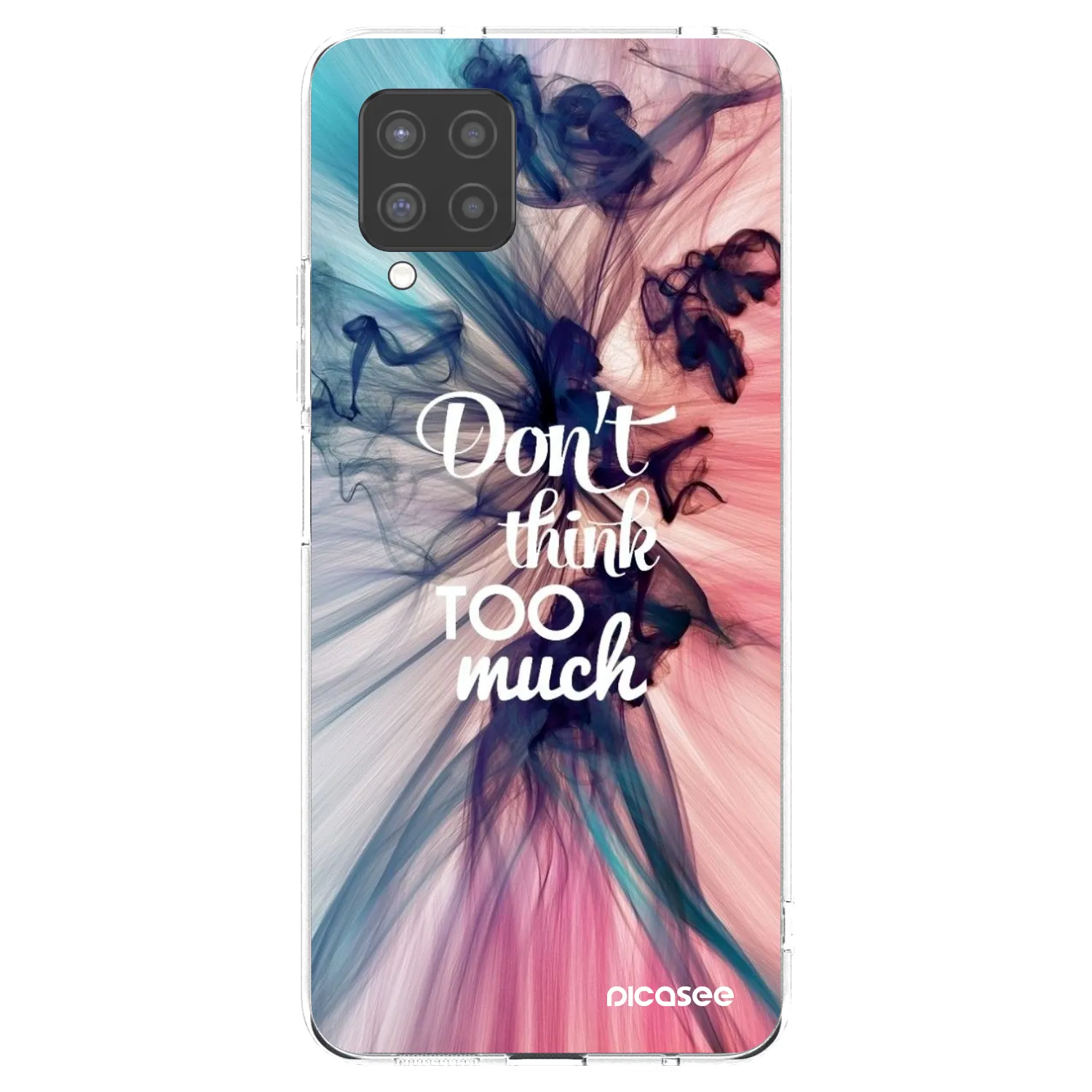Picasee silikonska prozirna maskica za Samsung Galaxy A42 A426B - Don't think TOO much