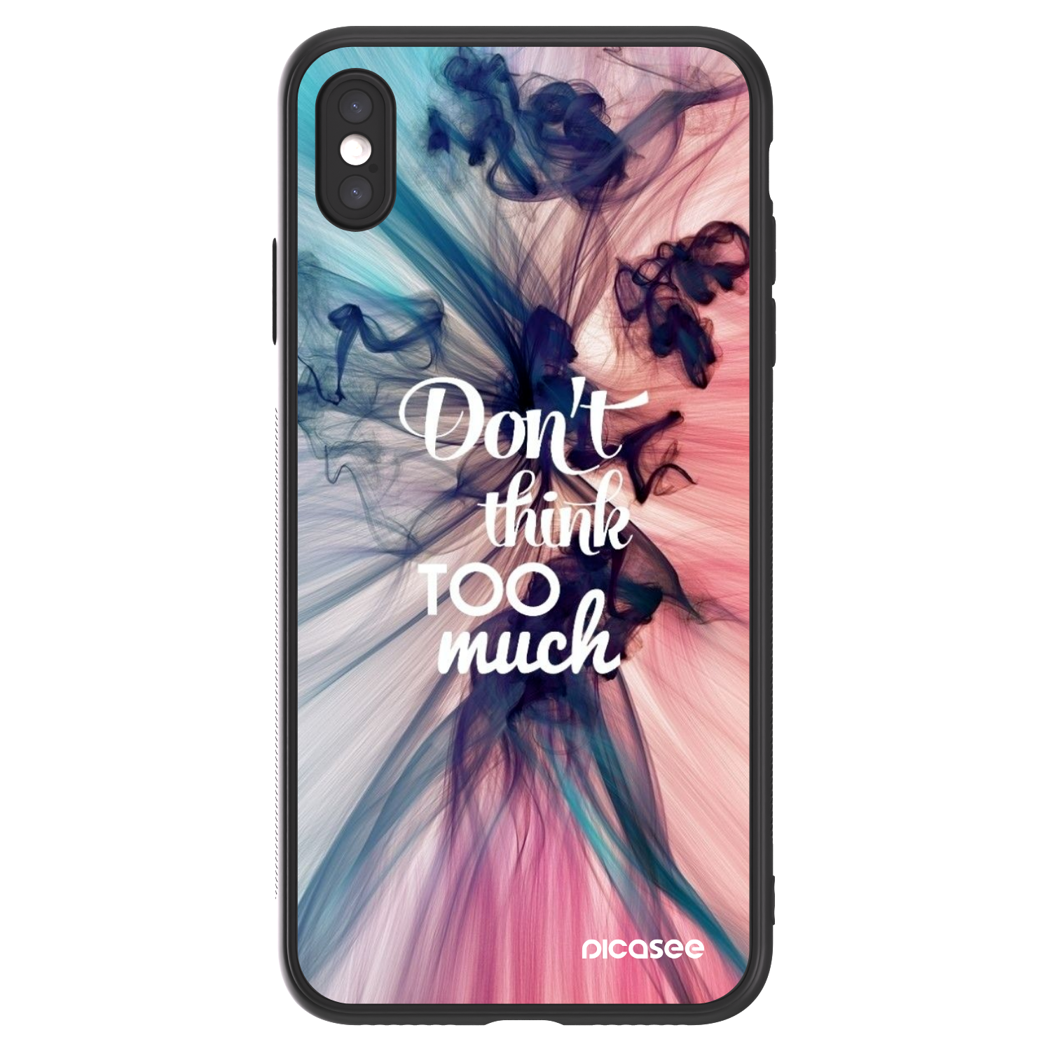 Picasee ULTIMATE CASE za Apple iPhone XS Max - Don't think TOO much