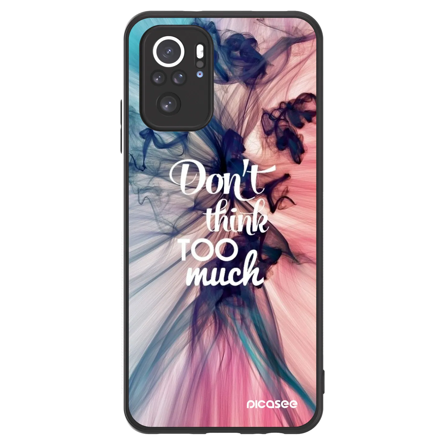 Picasee ULTIMATE CASE za Xiaomi Redmi Note 10 - Don't think TOO much