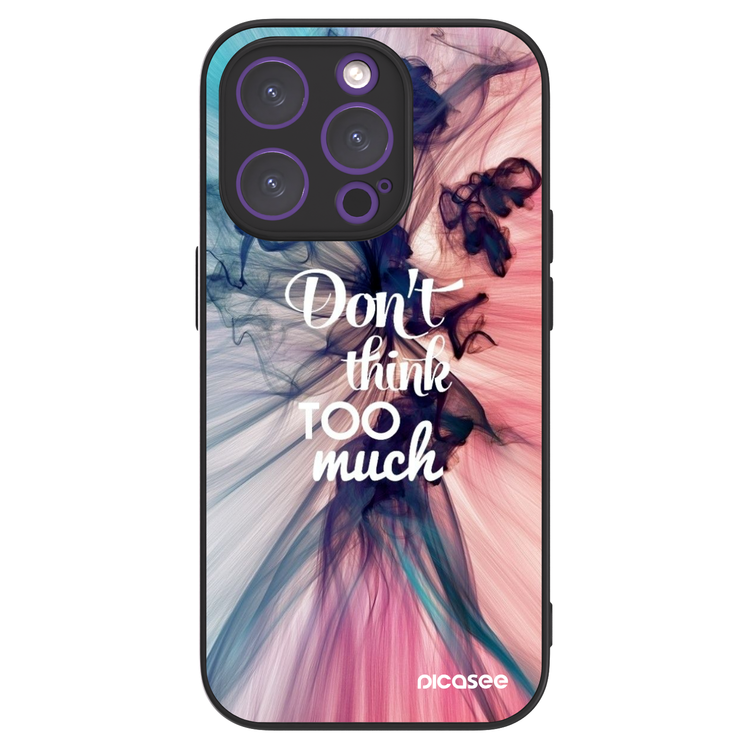 Picasee ULTIMATE CASE za Apple iPhone 14 Pro - Don't think TOO much
