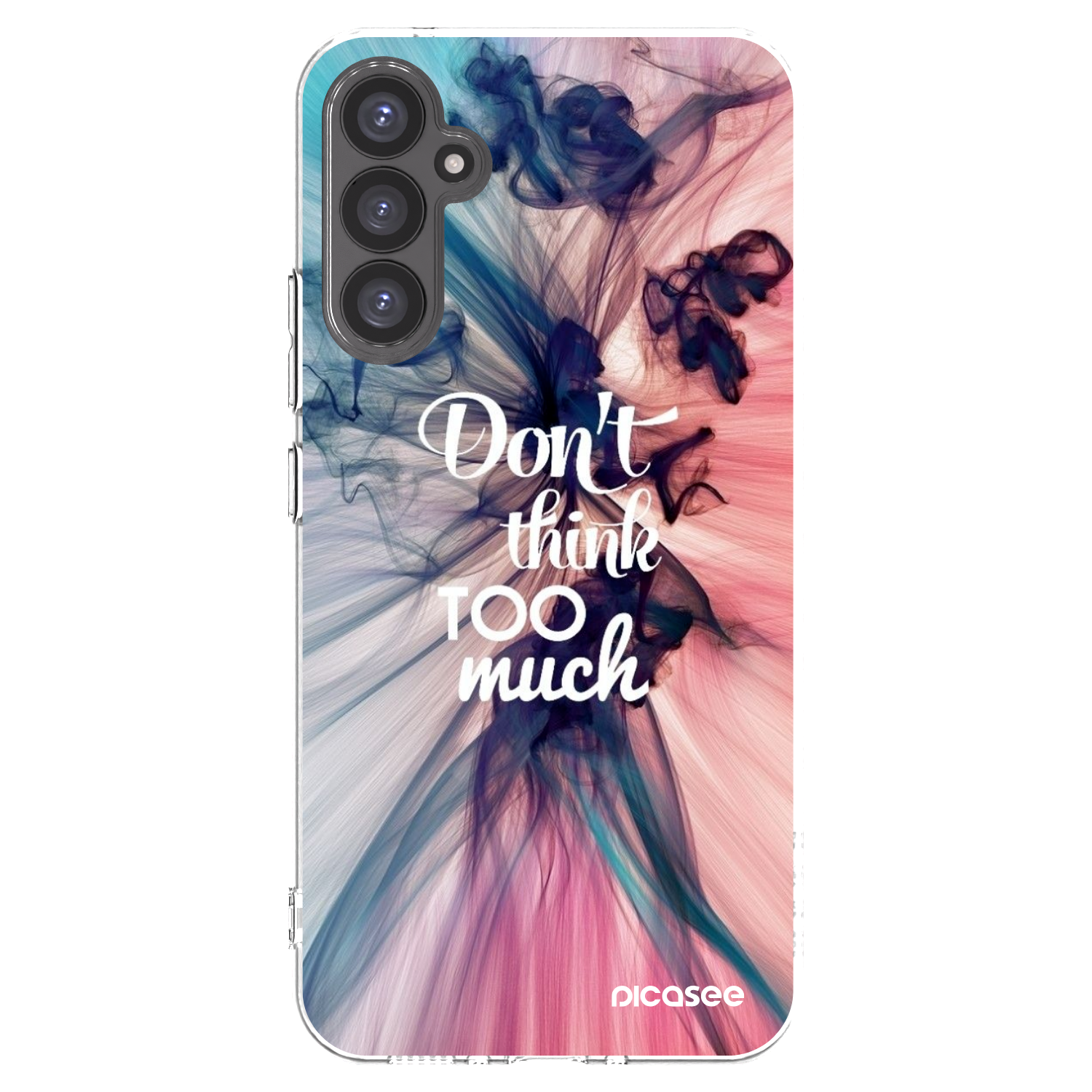 Picasee silikonska prozirna maskica za Samsung Galaxy A34 5G A346B - Don't think TOO much