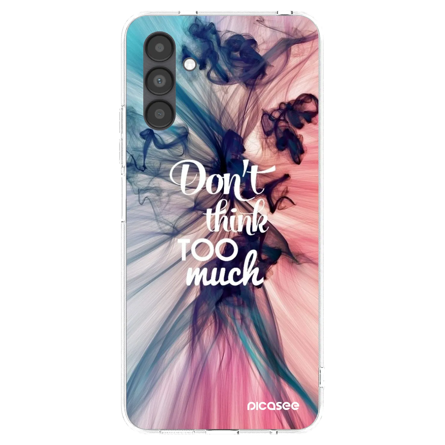 Picasee silikonska prozirna maskica za Samsung Galaxy A04s A047F - Don't think TOO much