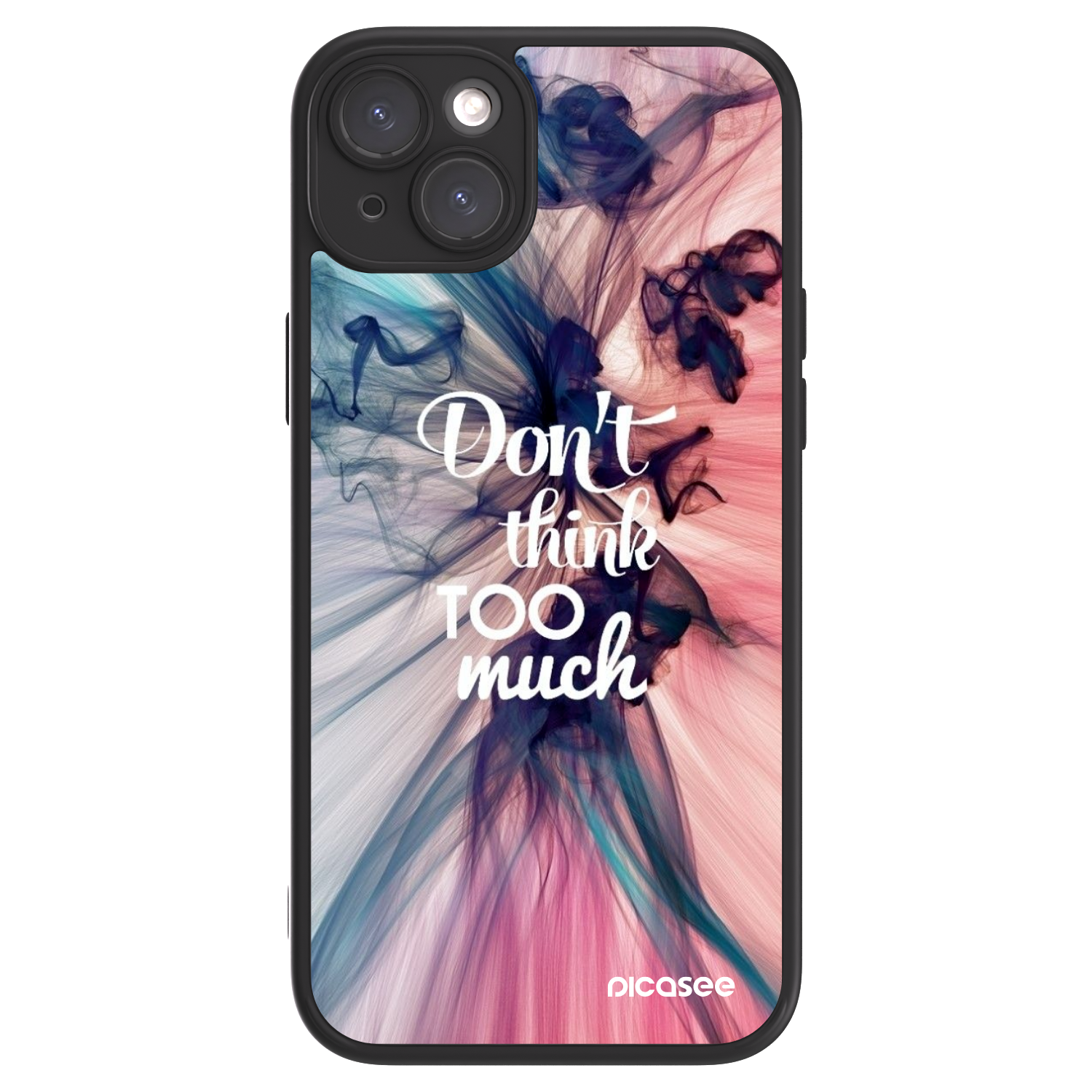 Picasee ULTIMATE CASE za Apple iPhone 15 Plus - Don't think TOO much